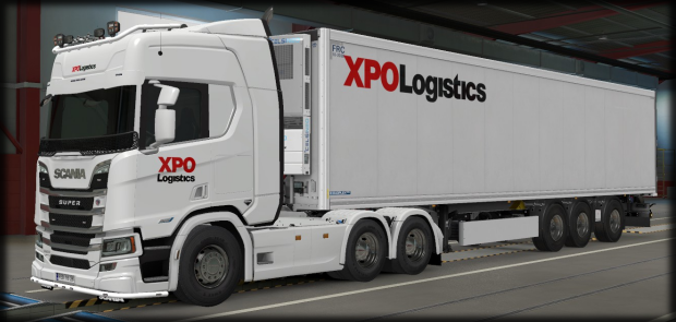 Scania R using a Refrigerated trailer