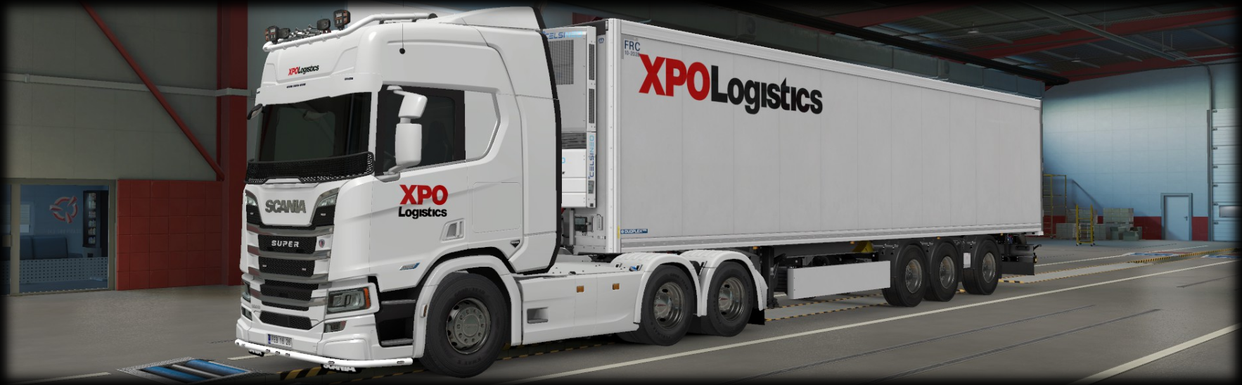 Scania R using a Refrigerated trailer | Click Image To View All Trucks